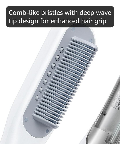 Wavytalk Pro Steam Hair Straightener Brush Steamline Pro Straightener Brush 3-in-1 Straightening Brush for Coily Hair Fast Salon Results with Less Damage, Anti-Frizz and Hair Nourishment
