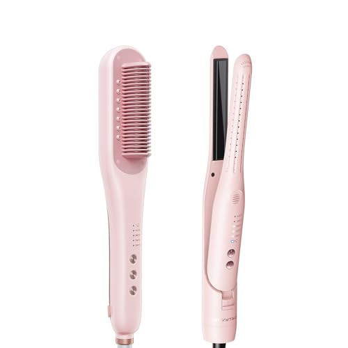Wavytalk Steamline Pro Steam Straightener Brush Pink An | Buy at