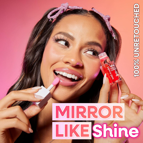Wet N Wild Lip Oil - Lightweight Non-Sticky Hydrating & Nourishing Formula With 7 Conditioning Oils Vegan & Cruelty- - Cocoa Rose