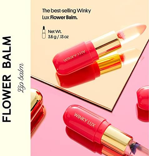 Winky Lux Flower Balm (Blue Flower) And Uni-Brow Universal Eyebrow Pencil