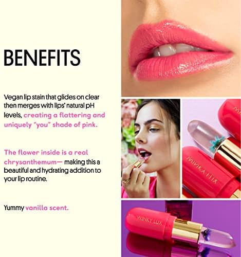 Winky Lux Flower Balm (Blue Flower) And Uni-Brow Universal Eyebrow Pencil