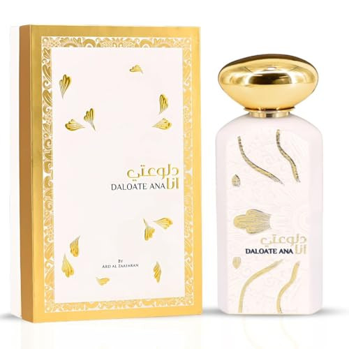 Ard Al Zaafaran Daloate Ana Eau De Parfum Spray 100Ml (3.4 Oz) Long-Lasting Fresh Musky & Floral Scent