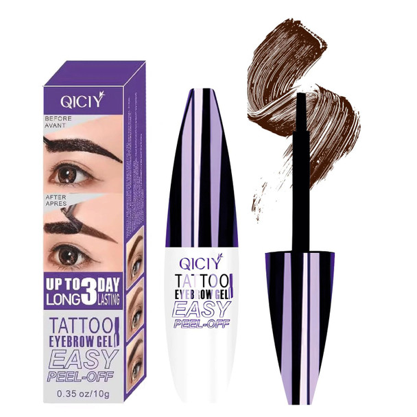 Bangfeng 3Pcs Easy Peel-Off Eyebrow Gel Tint Kit Ã¢‚¬Œ Waterproof Sweatproof Brown Brow Gel For Flawless Salon-Quality Brows In Minutes Ã¢‚¬Œ Natural-Looking Long-Lasting Peel-Off Eyebrow Tint (3Pcs 3)