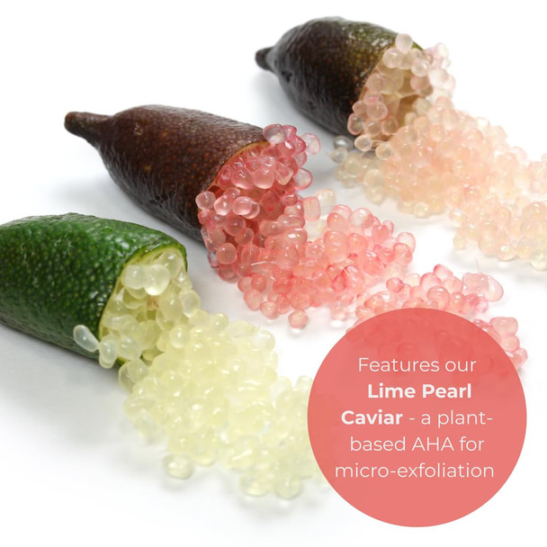 Consult Beaute - Caviar Facial Cleanser - Gentle Face Wash And Makeup Remover - Gel To Foam - Skin Hydrating Lime Pearl Caviar - Aloe - Bergamot Fruit Oil - Dry Normal And Oily Skin 16 Fl Oz