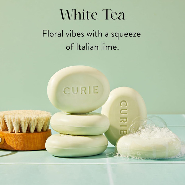 Curie Coconut Nectar Exfoliating Body Wash Bar Ã¢‚¬Œ Natural Vegan Sulfate- Formula For Gentle Exfoliation & Soft Radiant Skin (3Pk)