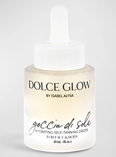 Dolce Glow Goccia De Sole Hydrating Tanning Drops Face And Body 1 Oz.