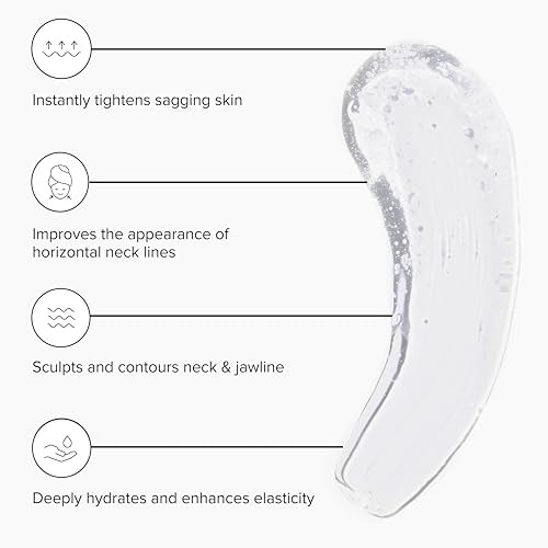 Drmtlgy Contouring Serum - Anti Aging Neck Cream For Skin Tightening And Firming Sculpt And Define Jawline Improves Horizontal Neck Lines And Sagging Skin 1.7 Oz