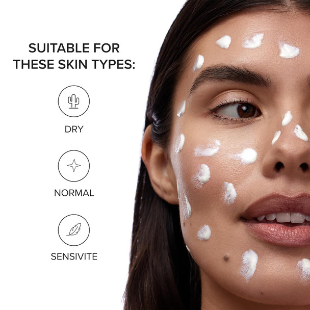 Drmtlgy Peptide Night Cream Face Moisturizer. Fragrance And Oil Hydrating Facial Moisturizer For All Skin Types. 2.1 Oz