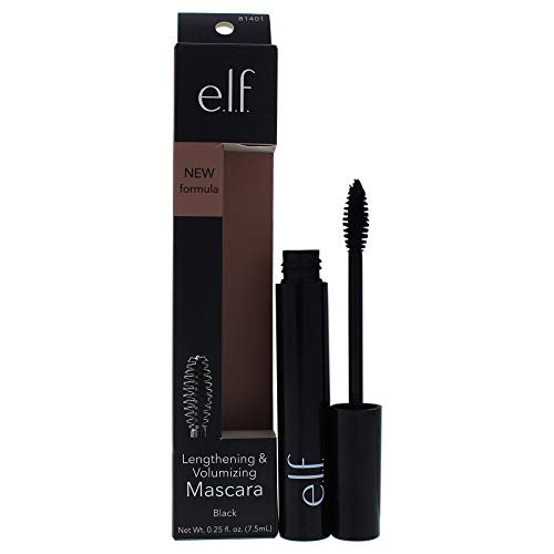 E.L.F. Cosmetics Cosmetics Lengthening & Volumizing Mascara Black 0.24 Oz