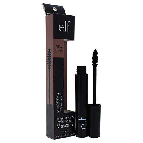 E.L.F. Cosmetics Cosmetics Lengthening & Volumizing Mascara Black 0.24 Oz