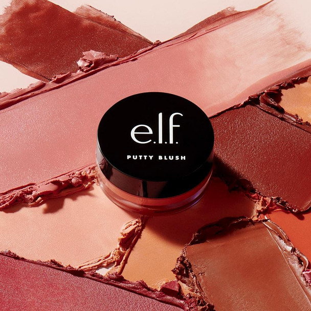 E.L.F. Putty Blush Creamy & Ultra Pigmented Formula Infused With Argan Oil & Vitamin E Tahiti 0.35 Oz (10G)
