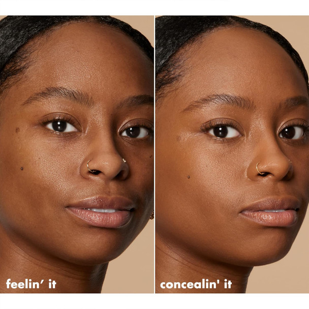 E.L.F. Hydrating Camo Concealer Covers Blemishes & Under-Eye Circles Full-Coverage & Delivers A Satin Finish Vegan & Cruelty- Light Ivory