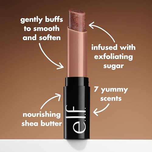 E.L.F. Lip Exfoliator Moisturizing Scented Lip Scrub For Exfoliating & Smoothing Lips Infused With Jojoba Oil Vegan & Cruelty- Orange Creamsicle