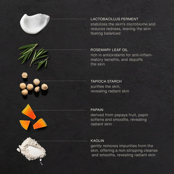 Evolvetogether X Joanna Czech Rosemary Enzyme Twice-Daily Face Cleanser For Women & Men Hydrating Gentle Enzymatic Formula For All Skin Types Vegan Toxin- Made In Usa (Fiji 1.41 Oz)