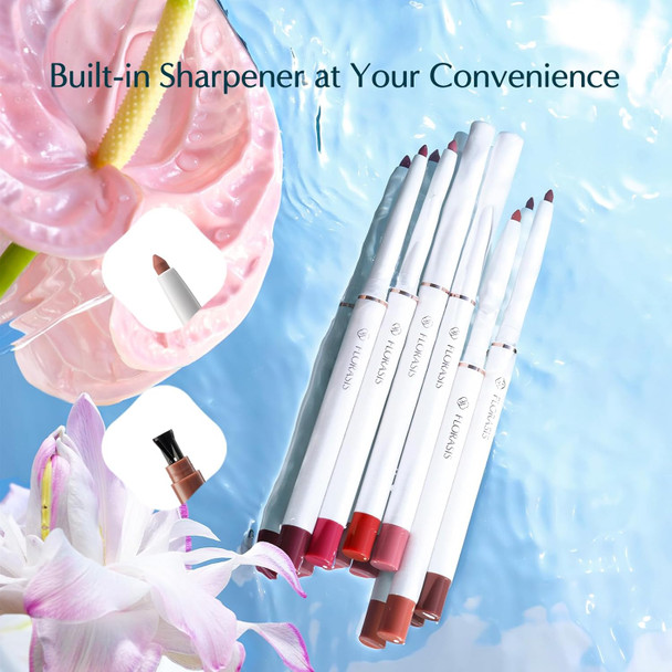 Florasis Blooming Rouge Smooth Precision Lip Liner (M212 Fresh Persimmon 1 Count)