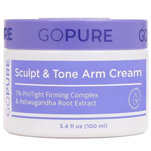 Gopure Sculpt & Tone Arm Cream Ã¢‚¬Œ Firming And Tightening Cream For The Arms Smooths The Look Of Wrinkles Deeply Hydrates Firms The Look Of Crepey Texture On The Arms