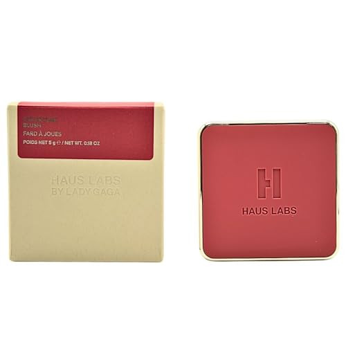 Haus Laboratories Color Fuse Talc- Blush Powder With Fermented Arnica - Hibiscus Haze - Mauve Pink