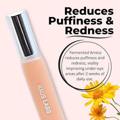 Haus Laboratories Lady Gaga Triclone Skin Tech Hydrating + De-Puffing Concealer With Fermented Arnica 20 Light Medium Peach