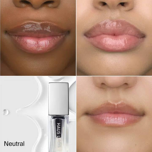 Haus Labs By Lady Gaga Mini Phd Hybrid Lip Oil - Neutral (Universal Clear) & Entel Aloe Vera Sheet Masque (Bonus)