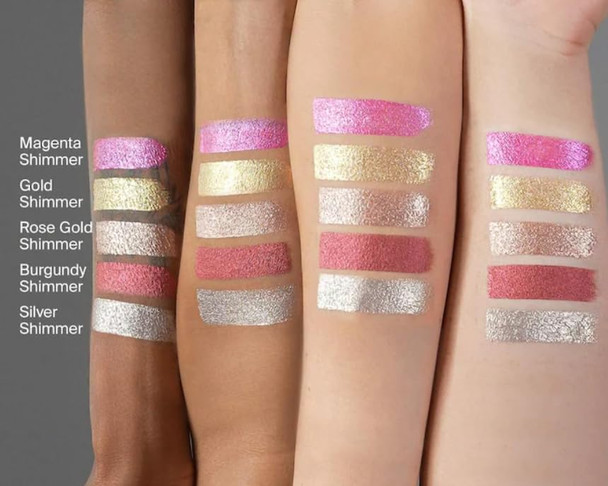 Haus Labs By Lady Gaga Hy-Power Eye Cheek & Lip Paint In Burgundy Shimmer & Complimentary Sheet Masque