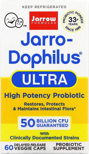 Jarrow Formulas, Dophilus Ultra 50 Billion, 60 Veg Capsules