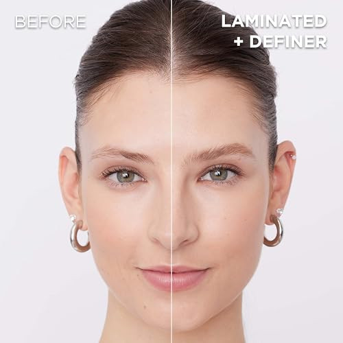 L'Oreal Paris Infallible Up To 24H Wear Brow Lamination Water-Resistant Longwear Eyebrow Gel Make Up Clear/Transparent 0.16 Fl Oz