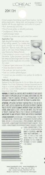 L'Oreal Paris Extra-Intense Pencil Eyeliner Black 0.03 Oz