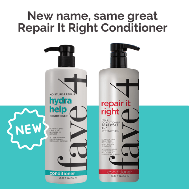 fave4 Hydra Help Moisture & Repair Conditioner FANATIC Size