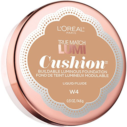 L'Orãƒal Paris True Match Lumi Cushion Foundation W4 Natural Beige 0.51 Oz.
