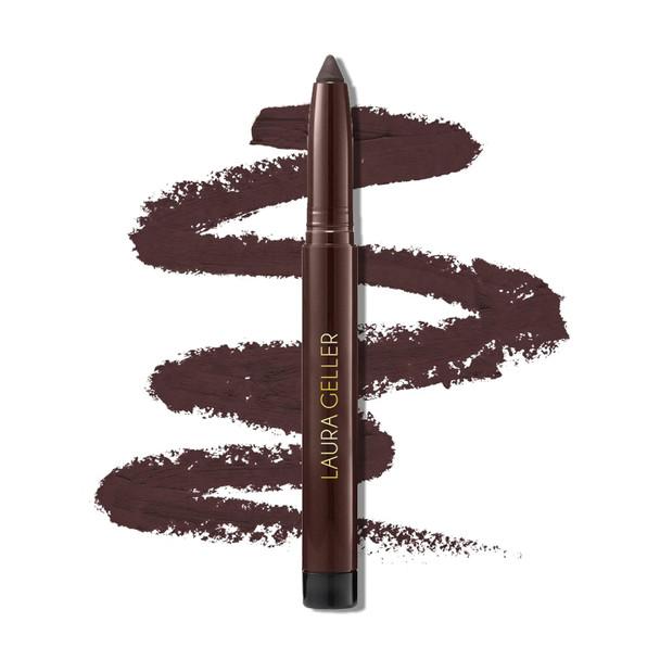 Laura Geller York Kajal Longwear Kohl Eyeliner Pencil With Caffeine Smooth & Blendable Makeup Dark Brown