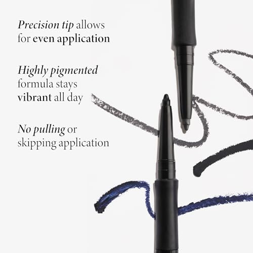 Laura Geller York Inkcredible Gel Eyeliner - Indigo Night - Waterproof Smudge-Proof Eyeliner Pencil - Built In Sharpener