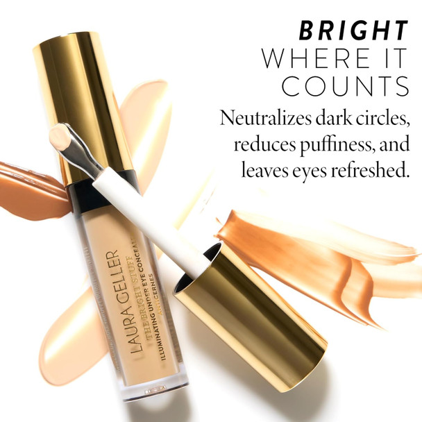 Laura Geller York The Bright Stuff Illuminating Under Eye Concealer With Cooling Metal Tip - Light Coverage (02 Fair)
