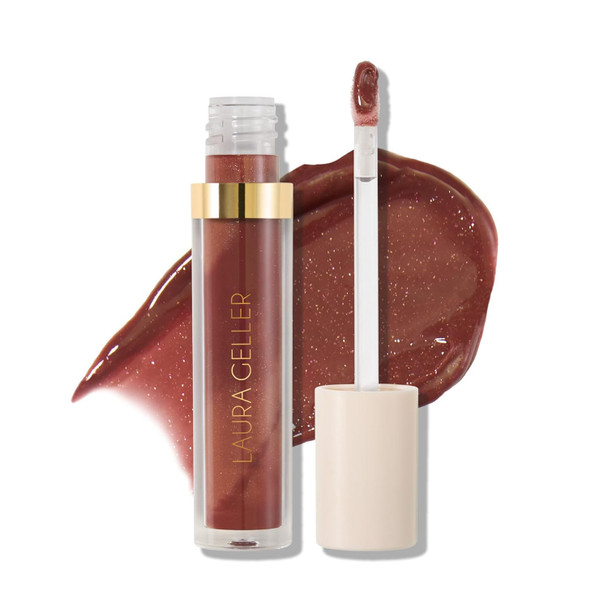 Laura Geller York Italian Marble Glossy Lip Tint - Moisturizing Lip Gloss - Enriched With Shea Mango And Cocoa Butters (05 Cosmo Nights)