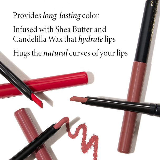 Laura Geller York Modern Classic Lip Liner Luxurious Creamy Long Lasting Lip Liner Prevents Feathering And Fading Radiant Rose