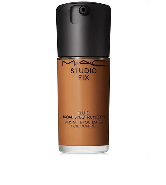 Mac Studio Fix Fluid Spf 15 24Hr Matte Foundation + Oil Control Nc47 1 Ounce