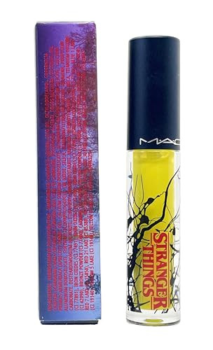 Mac Cosmetics X Strager Things Special Edition Lipglass - Marvelous Max (Bright Yellow) .1 Fl Oz / 3.1 Ml