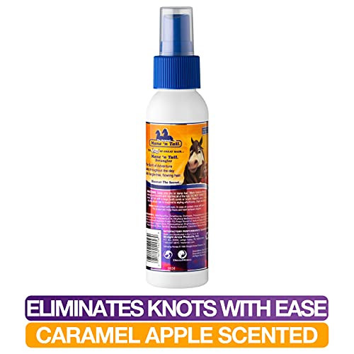 Mane 'N Tail Spirit Untamed Detangler Ã¢‚¬Œ Caramel Apple Scented Super Soft Formula For Silky Shiny Hair (3.4 Oz)