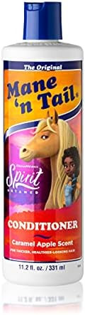 Mane 'N Tail Spirit Untamed Conditioner Ã¢‚¬Œ Caramel Apple Scented Gentle Leave-In Conditioner For Silky Shiny Hair (11.2 Oz)