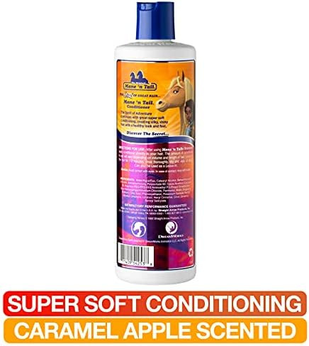 Mane 'N Tail Spirit Untamed Conditioner Ã¢‚¬Œ Caramel Apple Scented Gentle Leave-In Conditioner For Silky Shiny Hair (11.2 Oz)