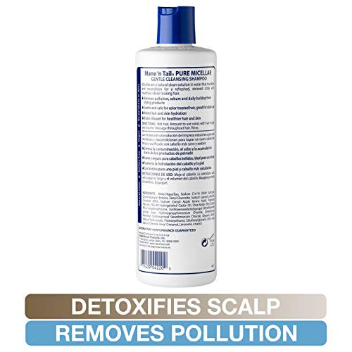Mane 'N Tail Micellar Sulfate Shampoo Clear 11.2 Ounce