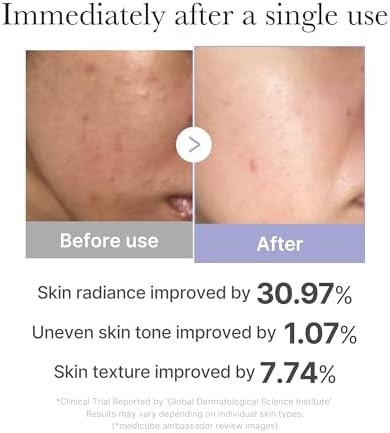 Medicube Ultimate Pink Glow Skincare Trio: Mini Booster Pro Pink And Collagen Overnight Wrapping Peel Off Facial Mask Pack And Triple Collagen Serum 1.85 Fl.Oz (50Ml) Holiday Stocking Stuffers