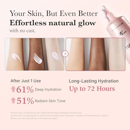 Medicube No Cast Just Glow Collagen Sunscreen Spf 50 Broad Spectrum Face Sunscreen Lightweight Non-Sticky Hydrating Formula Peptide Cica For Soothing & Glow Stocking Stuffers For Women