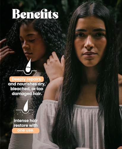 Natural Sant Batanavital Deep Hair Mask With Batana Oil Intense Repair & Moisture Treatment For Dry Damaged Thinning Hair. Fuller Stronger Shinier Hair. Natural Ingredients 8.45 Fl Oz