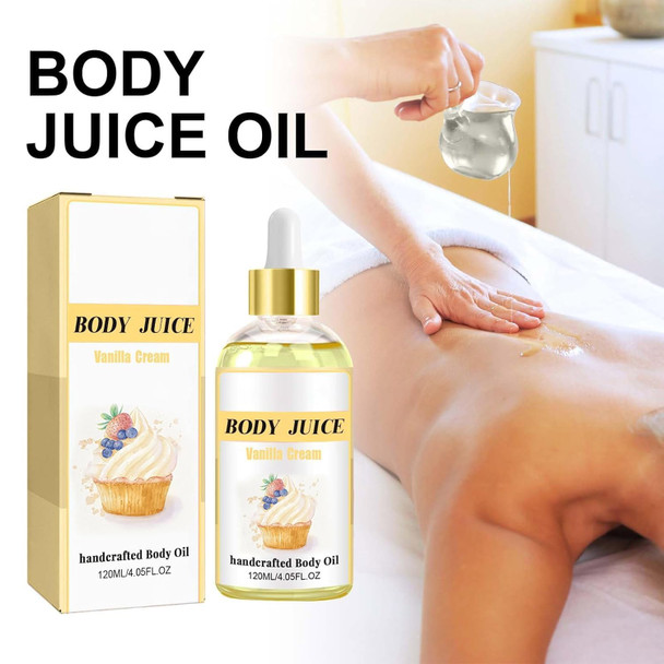 Omexry Body Oil Vanilla - Vanilla Body Juice Oil Vanilla Scented Body Oil Vanilla Cake Coconut Cream Pie Body Oil Natural Handcrafted Body Moisturizing Oil 4 Oz (Vanilla Body Oil)