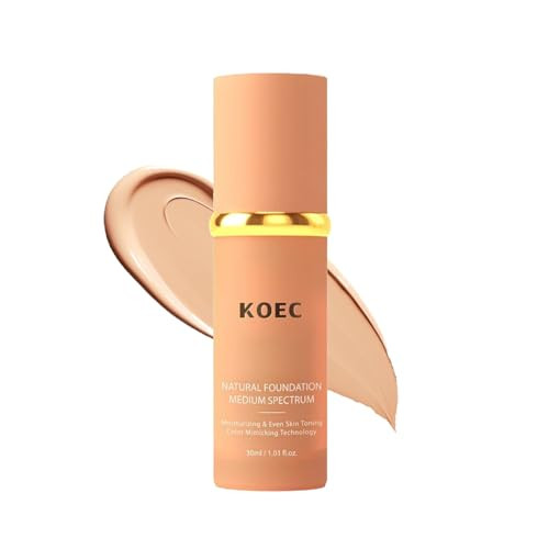 Reepic Cosmer 4 In 1 Color Changing Foundationã¢‚¬Ã¢‚¬Medium Spectrum With Spf 50+Full Coverage Flawless Base Nude Face Liquid Cover Concealerlong Wearing & Lightweight Waterproof Liquid Foundation