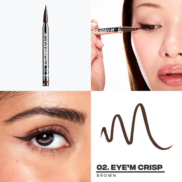 Sacheu Liquid Eyeliner Stay-N Long Wear Waterproof Eyeliner Pen With Ultra-Precise 360Ã‚° Flexible Tip Ã¢‚¬ Smudge-Proof Vegan & Cruelty- Eye Makeup Eyeã¢‚¬„¢M Sharp