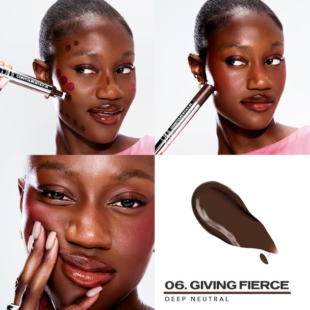 Sacheu Liquid Contour Stay-N Long Wear Cream Contour Makeup Ã¢‚¬ Long Lasting Blendable & Lightweight Formula Ã¢‚¬ Vegan & Cruelty- Giving Iconic