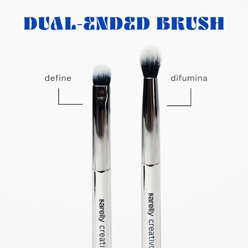 Sarelly Sarelly La Mil Sombras Palette 8 Shades & 4 Finishes With Mirror And Makeup Brush Sarelly Creative Lab