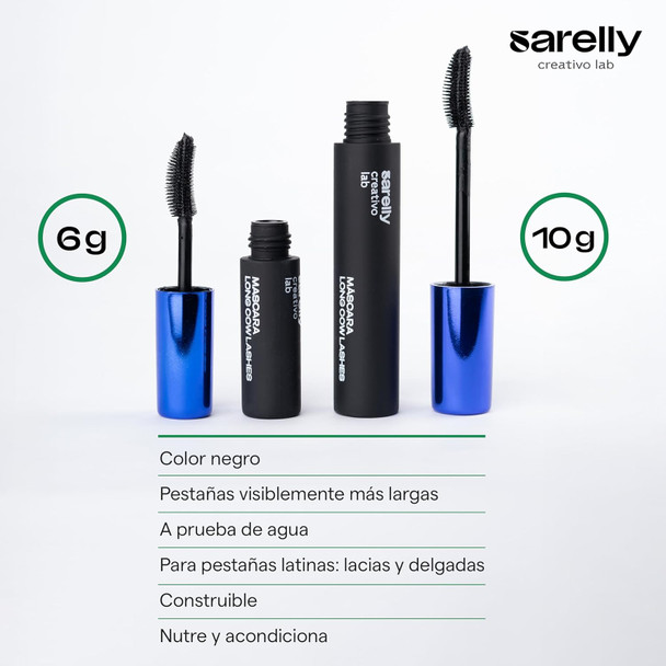Sarelly Sarelly Eye Kit Long Cow Lashes Mascara + Lavadero Eye Makeup Remover Sarelly Creative Lab