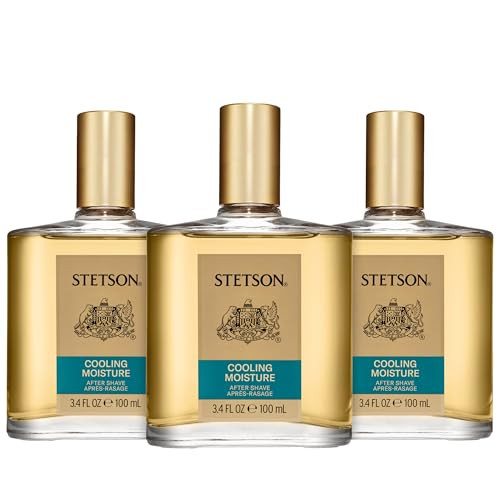 Scent Beauty Stetson Original Cooling Moisture After Shave - Fragrance Notes Of Citrus Honey And Sage - 3.4 Fl Oz - Pack Of 3